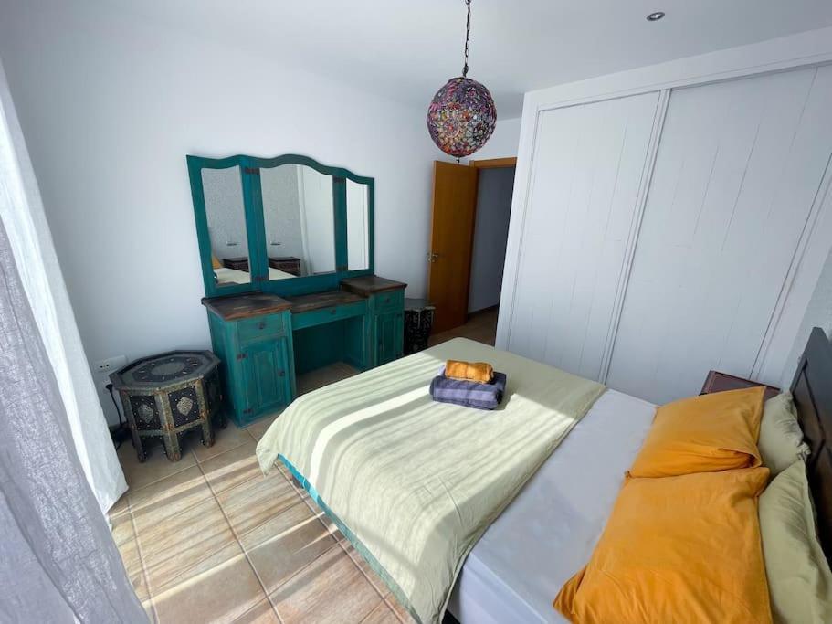 Cozy Apartment With Large Terrace Next To The Pool La Tejita Exterior photo